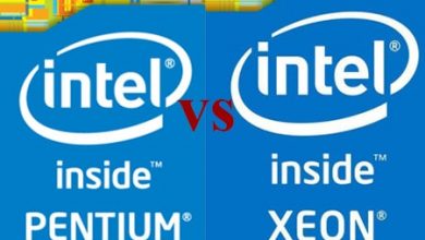 تصویر از تفاوت پردازنده های Pentium و Xeon