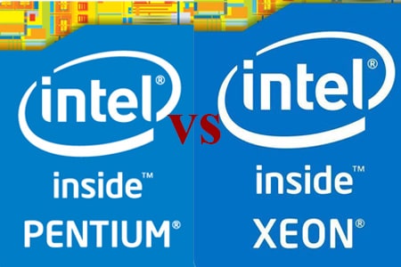 تفاوت پردازنده های Pentium و Xeon