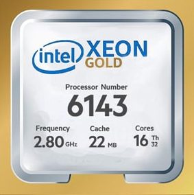 مشخصات پردازنده Intel Xeon Gold 6143