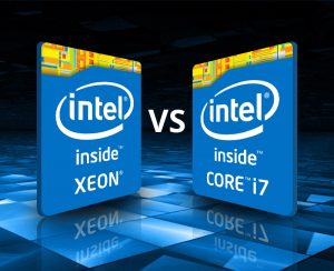 تفاوت پردازنده های xeon و معمولی 