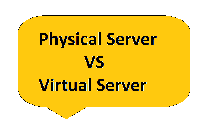 تفاوت های سرور مجازی و سرور فیزیکی