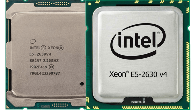 تصویر از پردازنده سرور Intel Xeon E5-2630 V4