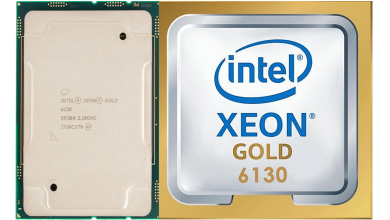 تصویر از پردازنده سرور Intel Xeon Gold 6130
