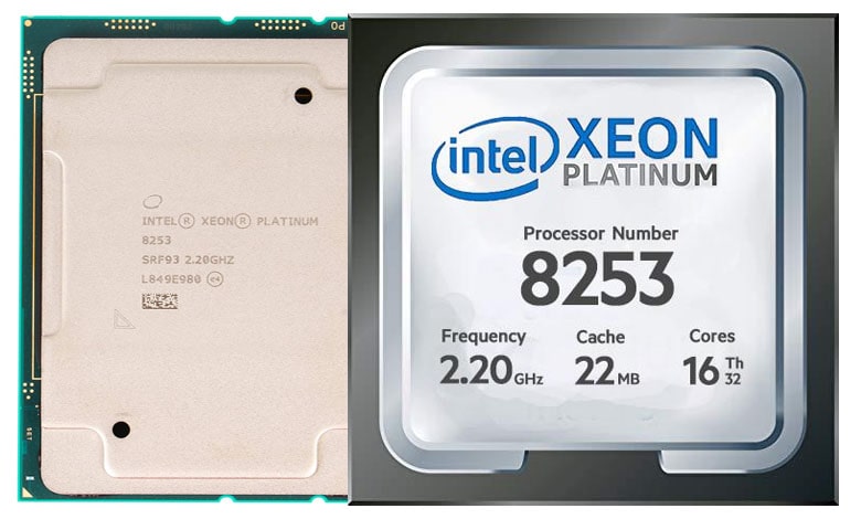 پردازنده سرور Intel Xeon Platinum 8253